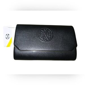 CXL By Christian Lacroix Madison Smooth Clutch W/detachable Chain, Black, NWT!!!